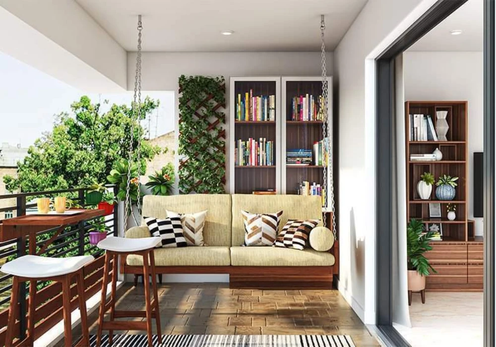 Hanging Chairs for Modern Balcony Style