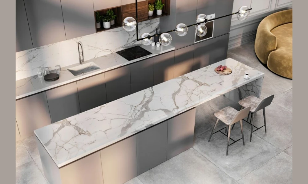 Marble Finish Countertops and Surfaces