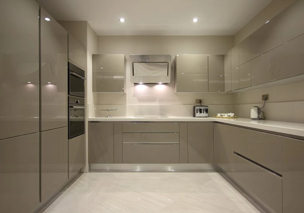 High-Gloss Laminate Finish for Budget-Friendly Shine