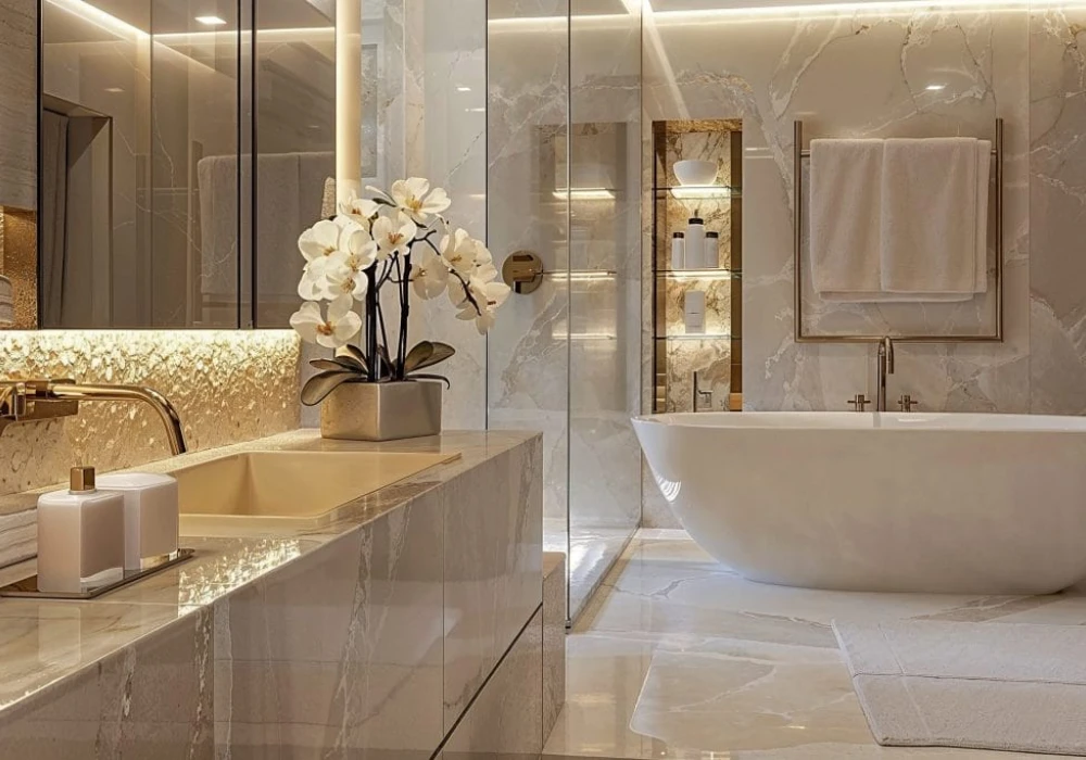 High-Tech Smart Bathroom