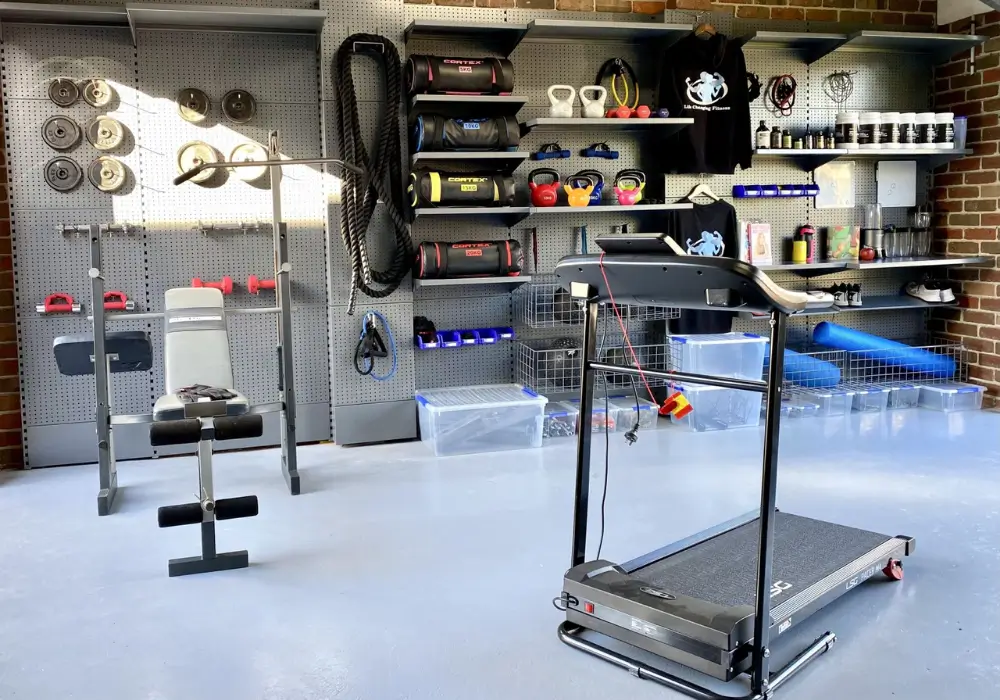 Home Gym Garage Shop Layout