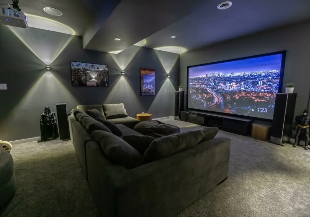 Home Theater Garage Man Cave