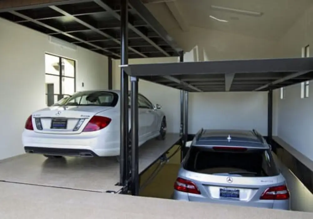 Hydraulic Car Lift Setup