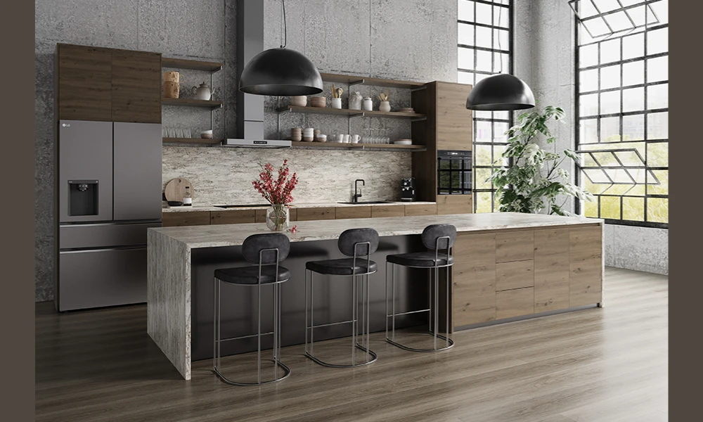 Integrate a Compact Kitchen Island