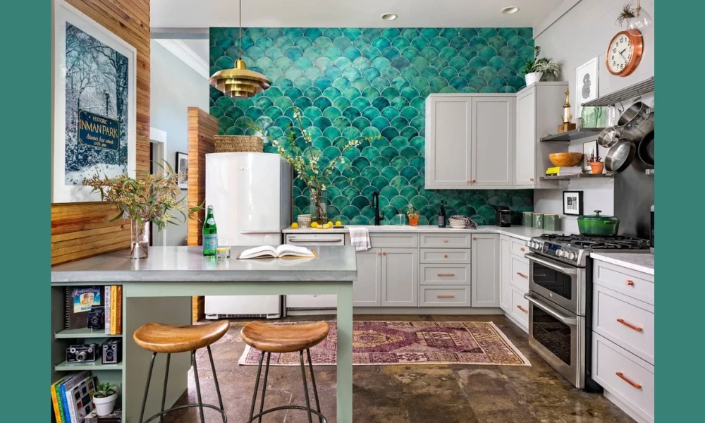 Add a Stylish Backsplash for a Pop of Color