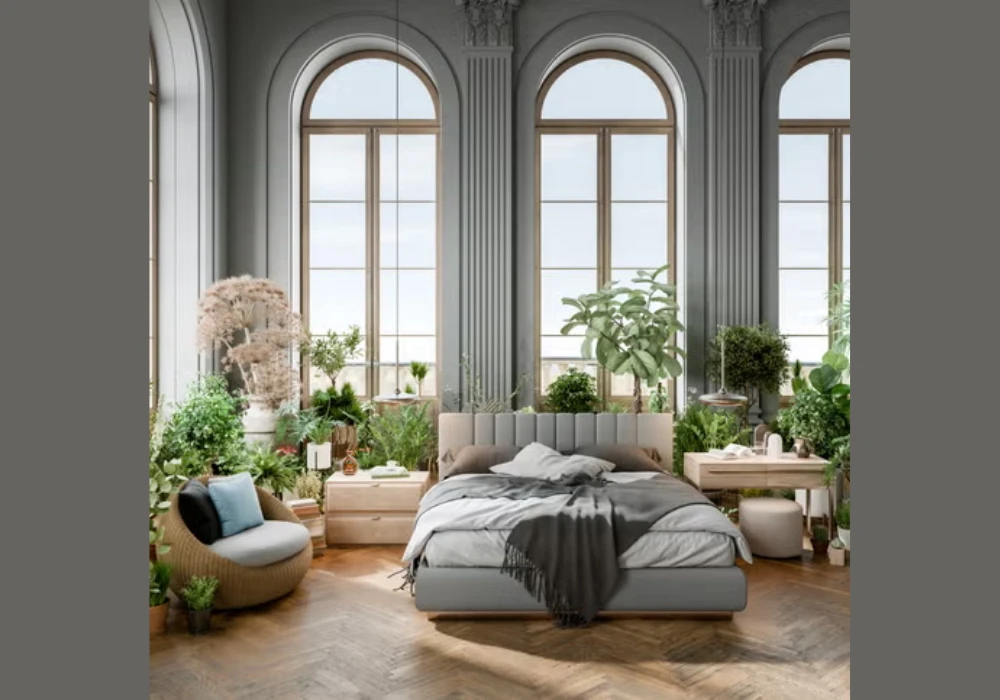 Indoor Plants for Fresh Summer Bedroom Decorations