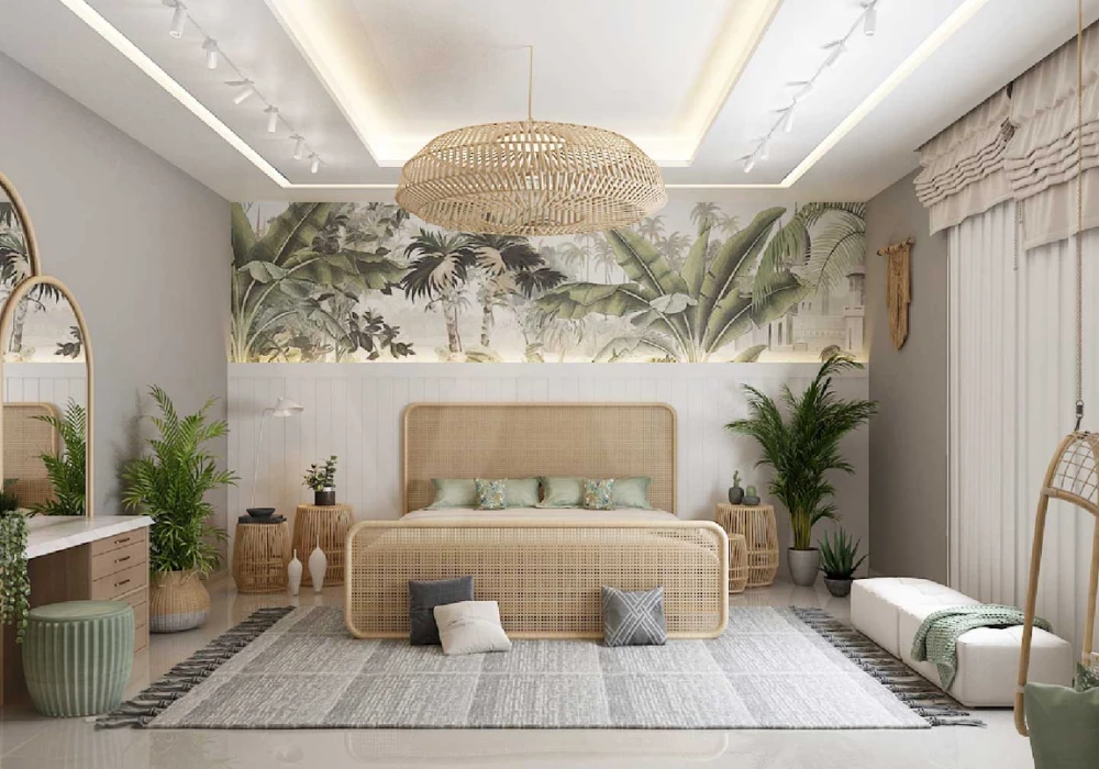 Indoor Plants for Fresh Summer Bedroom Ideas