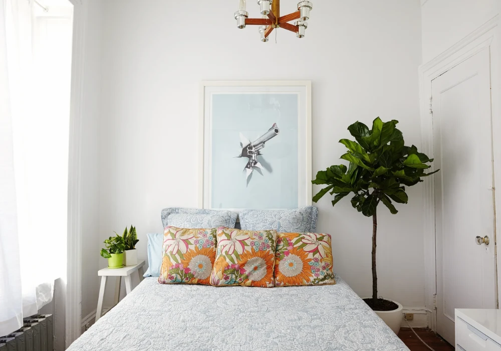 Indoor Plants in Summer Bedroom Trends