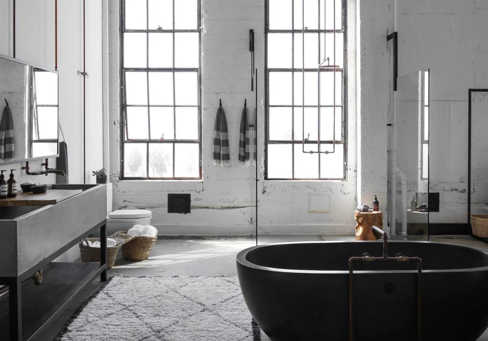 Industrial Style Bathrooms