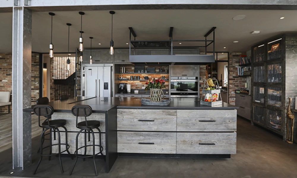 Industrial-Style Elements for an Urban Feel