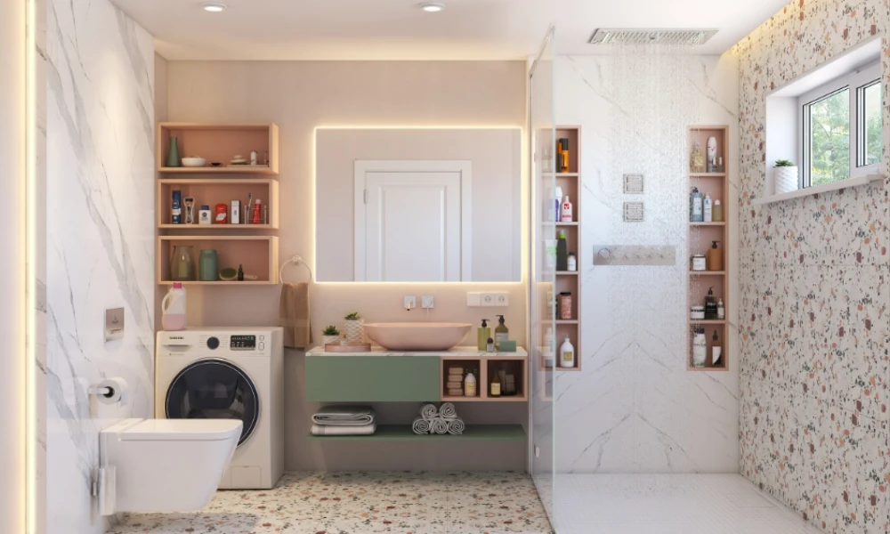 Install Corner Shelves to Save Space