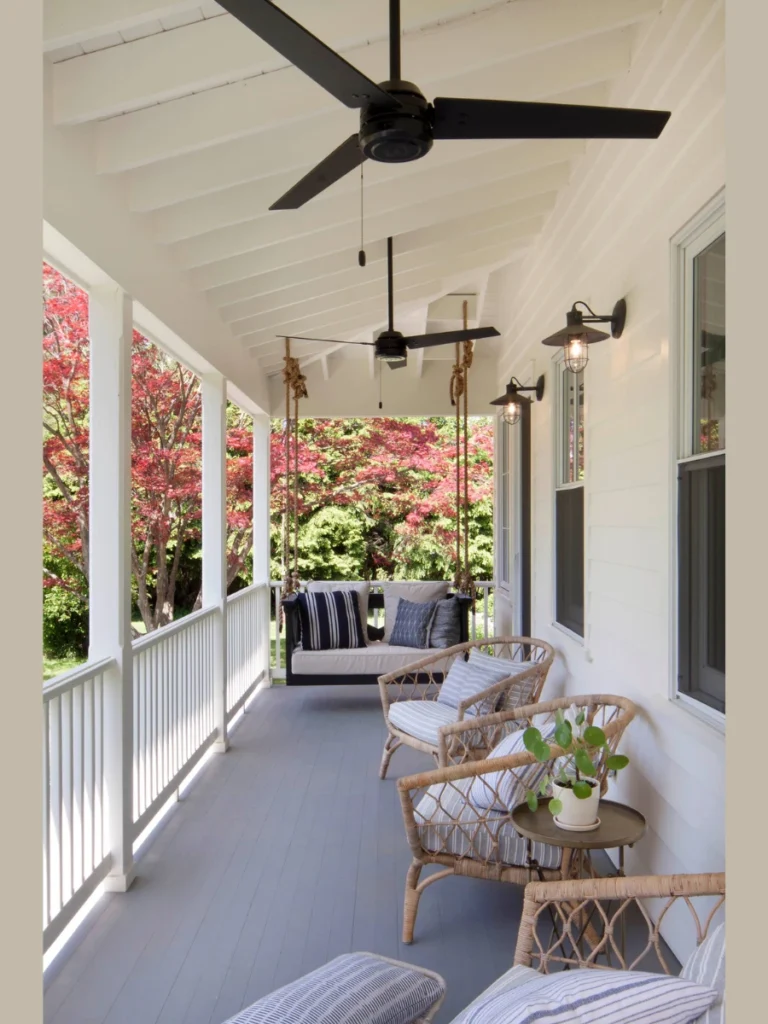 Install Decorative Outdoor Ceiling Fans