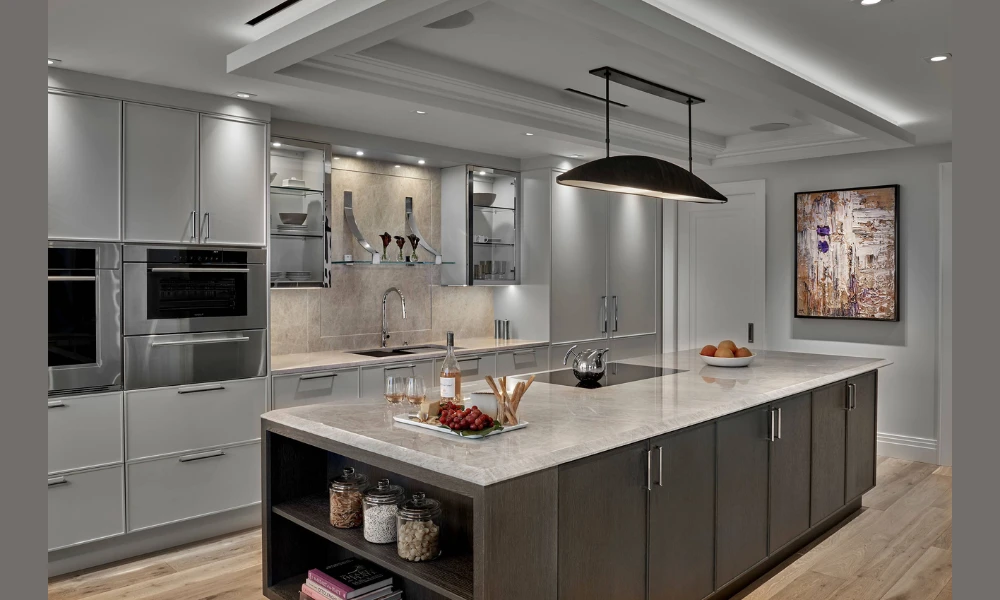 Add a Kitchen Island for Extra Storage and Seating