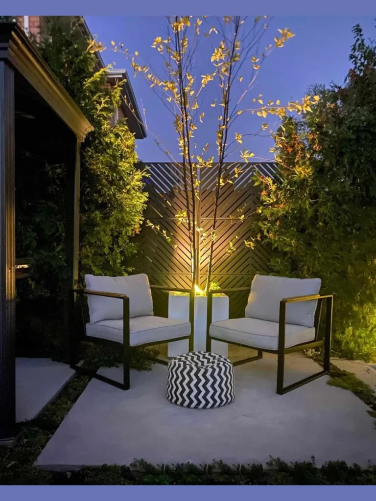 Install Statement Outdoor Lighting Fixtures