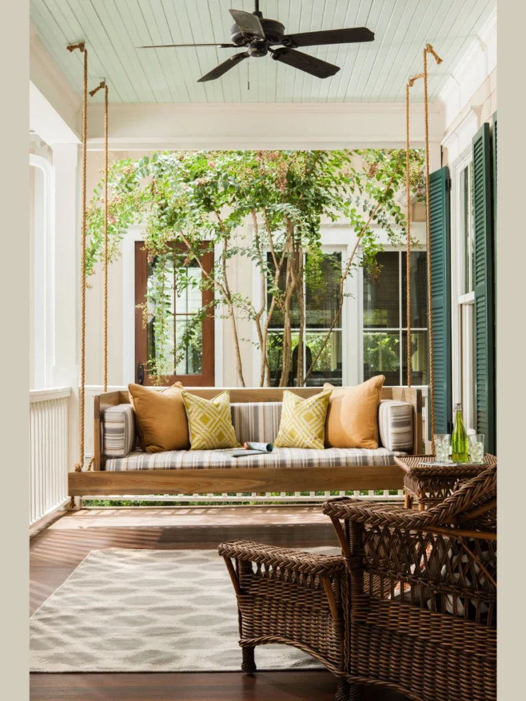 Install a Classic Hanging Porch Swing