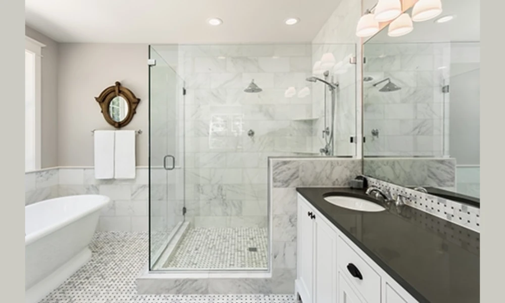Use Glass Shower Doors Instead of Curtains