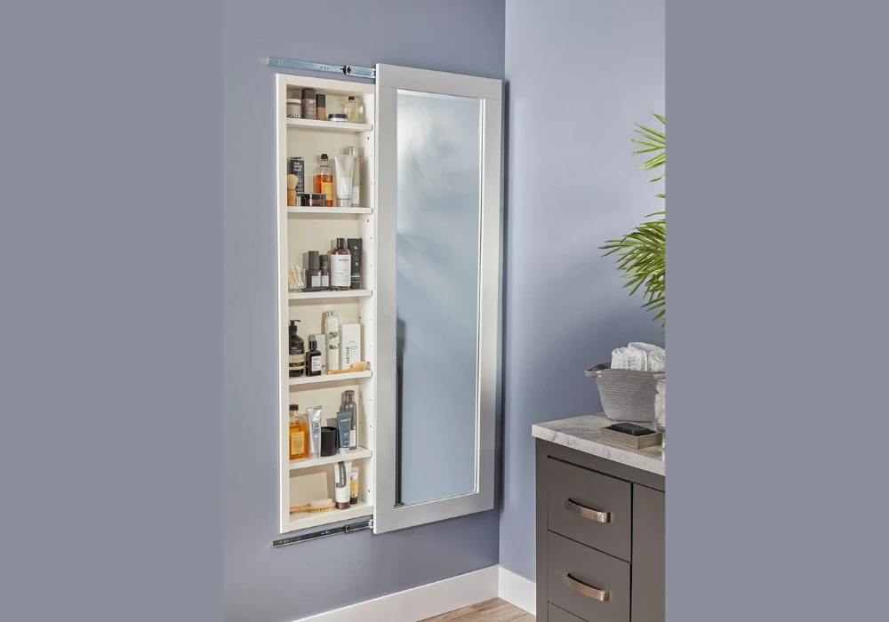 Install a Recessed Medicine Cabinet for Hidden Storage