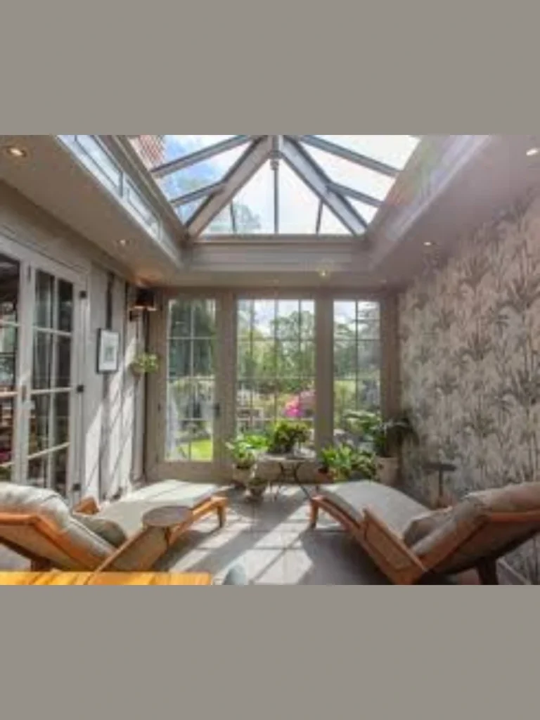 Integrated Glass Sunroom Living Areas