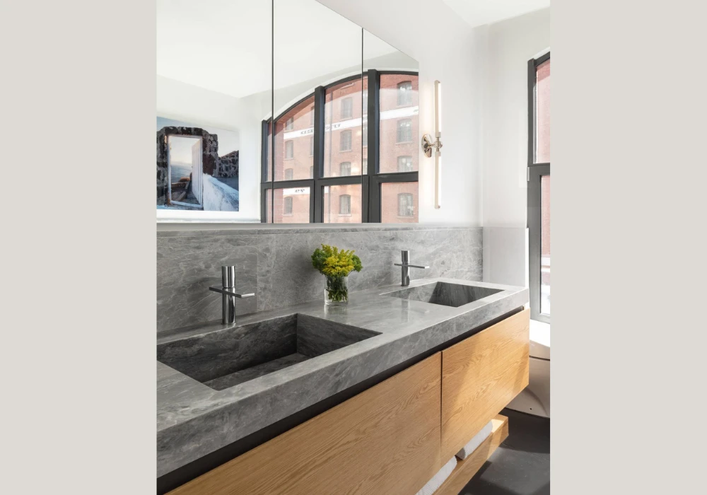 Integrated Sink and Countertop Combination