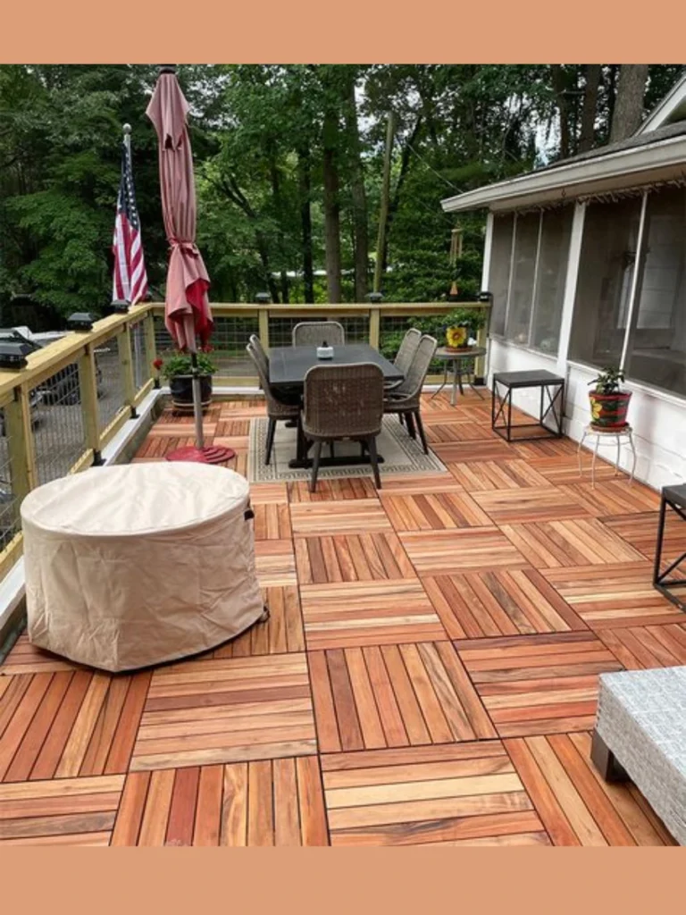 Interlocking Deck Porch Tile Ideas