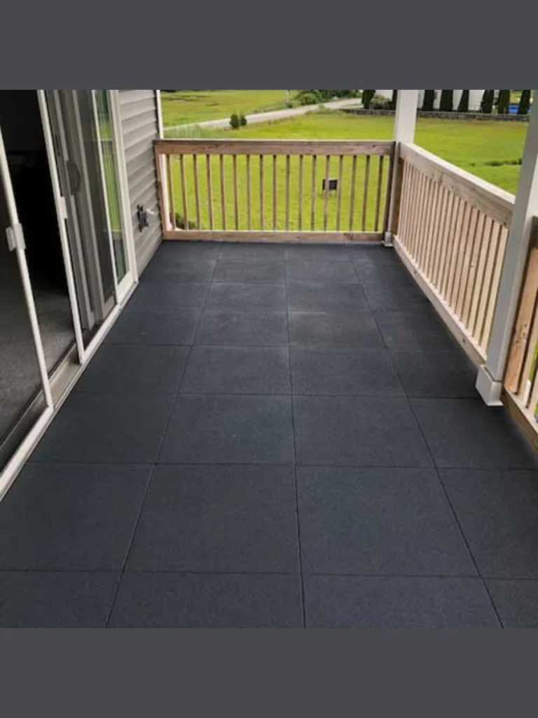 Interlocking Rubber Floor Tiles
