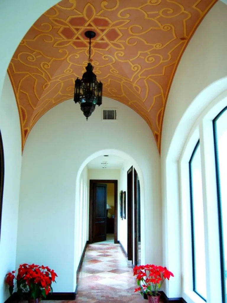 Intricate Stenciled Paint Designs