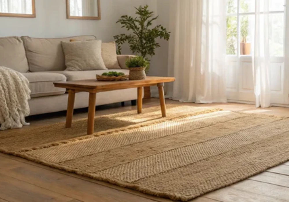 Jute Rugs and Natural Textures for Ground Styling