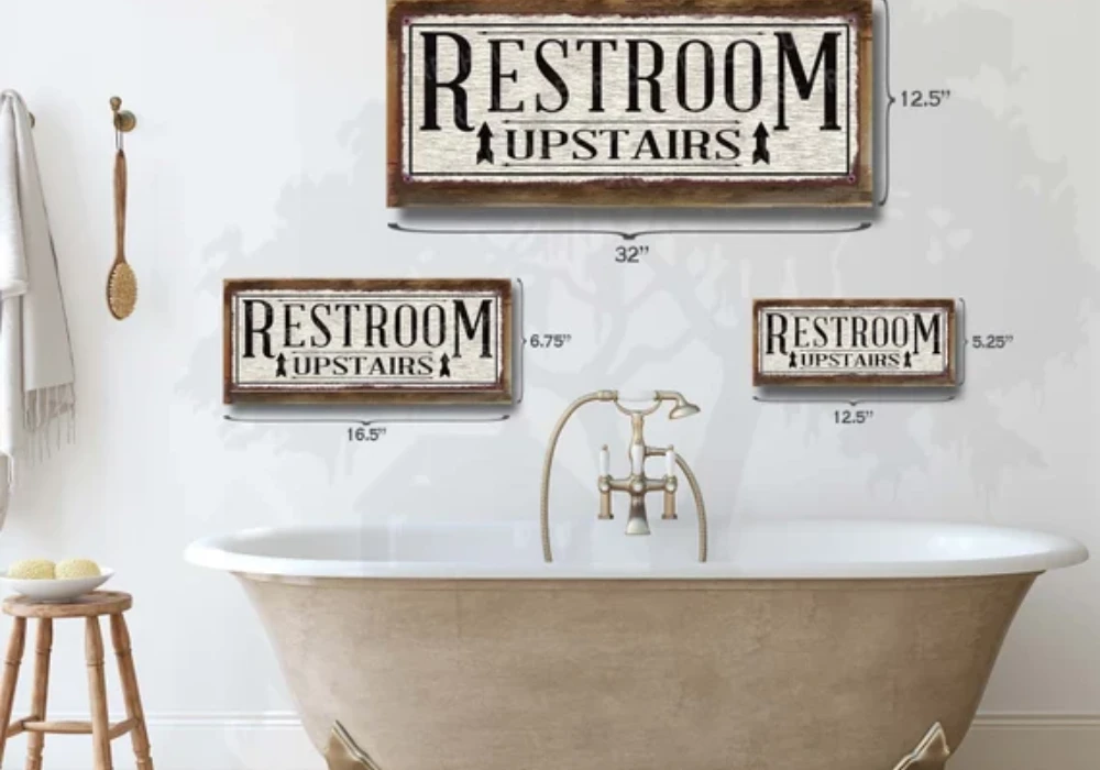 Rustic Metal Route Signs