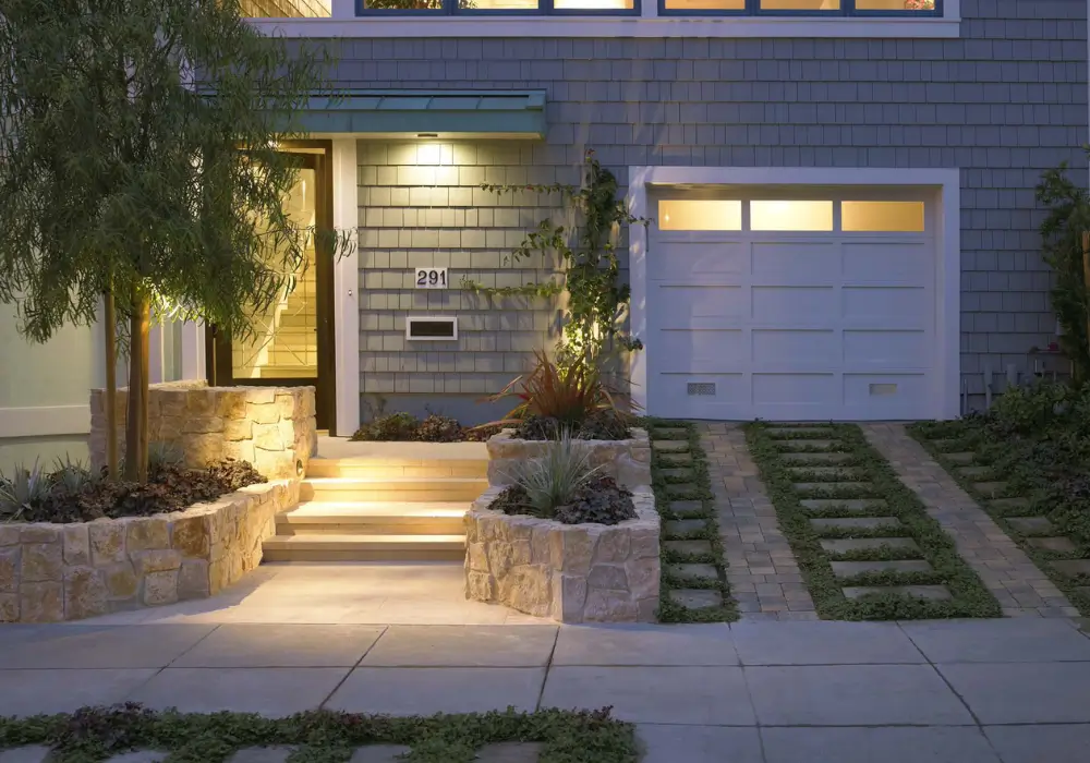 Landscaping Around Garage