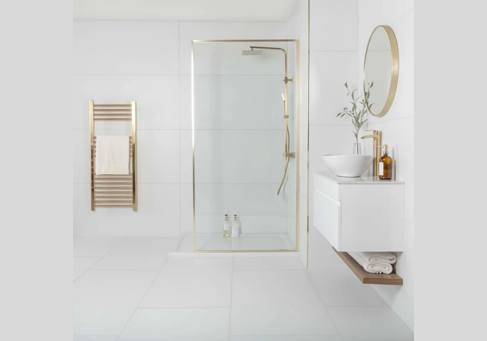 Large Format Tile Shower Walls