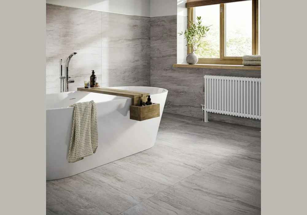 Large Format Tiles Trend for Seamless Look