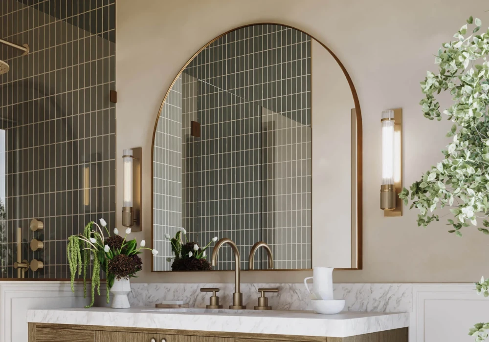  Large Mirror to Expand Space Visually