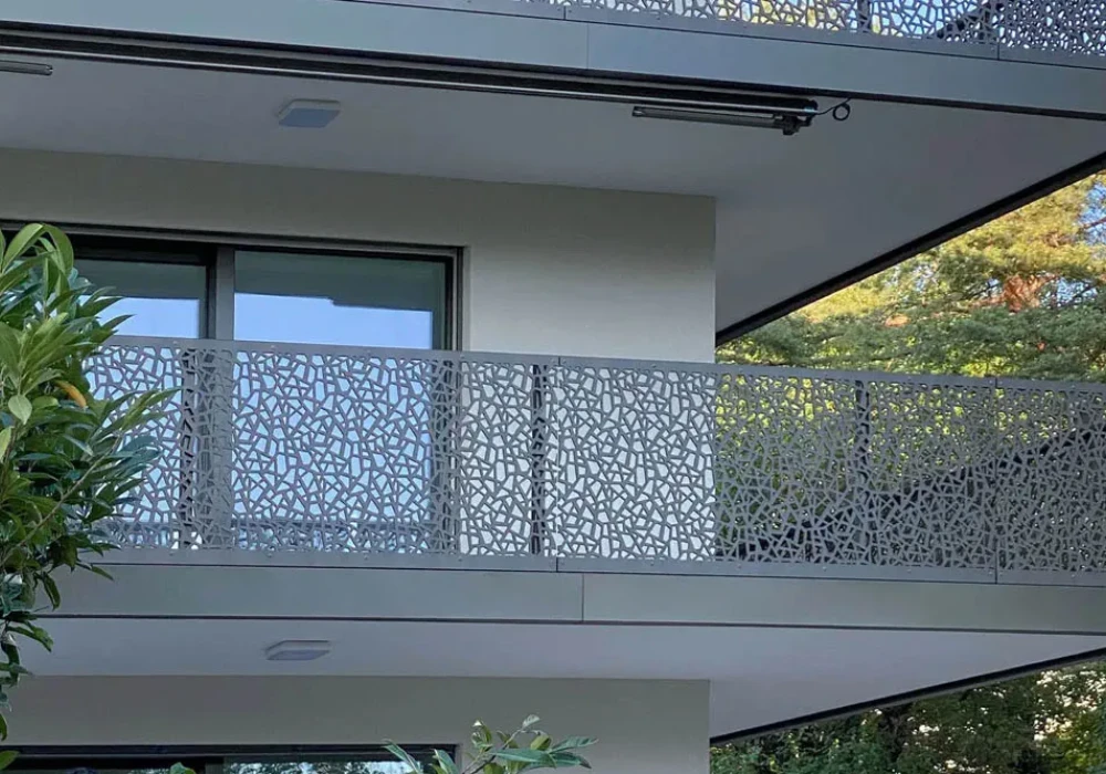 Laser Cut Balcony Railing Ideas for Decorative Patterns