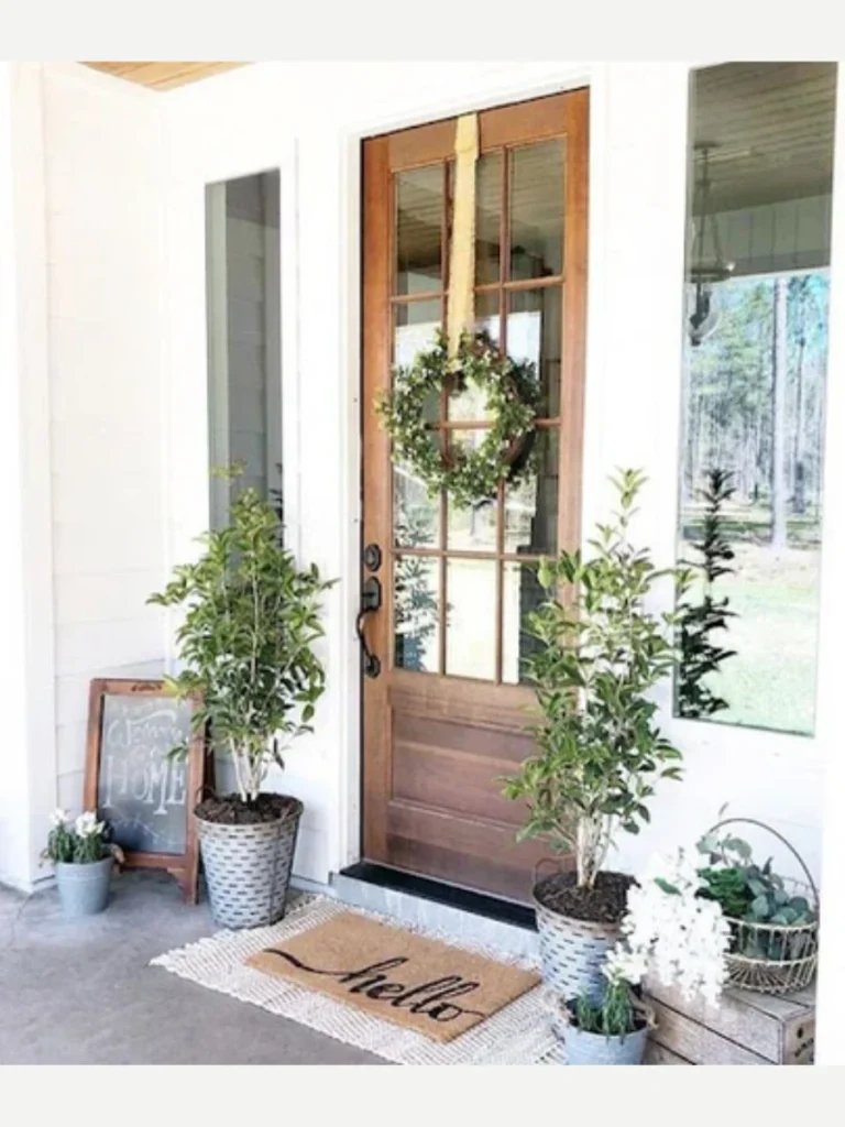 Layered Welcome Mat Displays