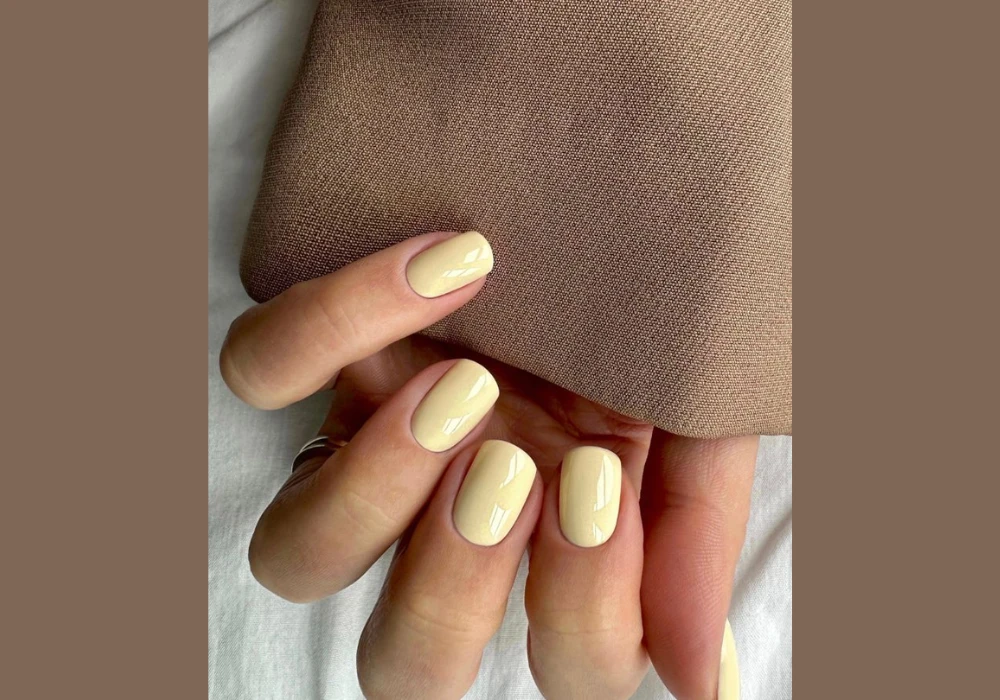 Lemon Yellow Nail Color for Bright Summer Mood