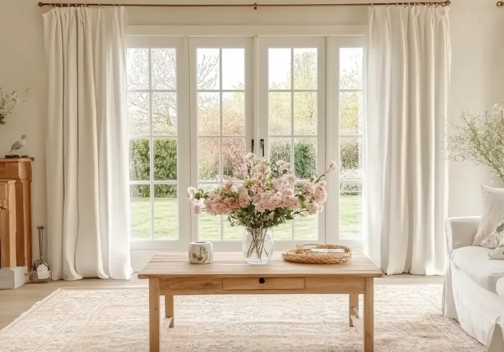 Light Linen Curtains for Soft and Airy Coziness
