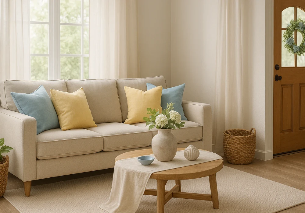 Light and Airy Color Palettes for Summer Home Decor