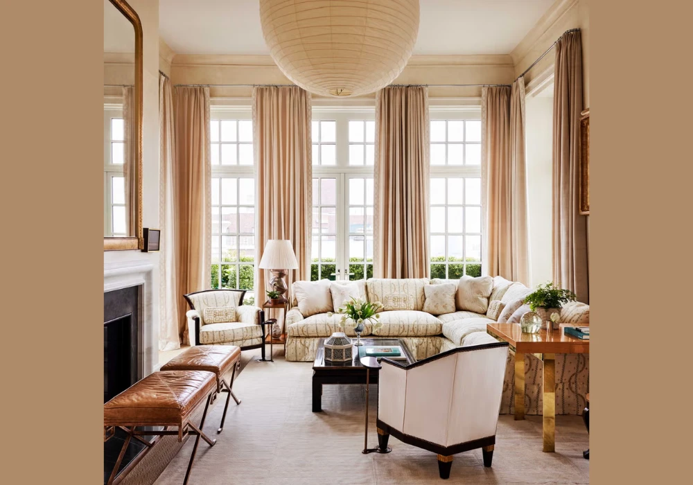 Light fabric choices for summer home decoration ideas