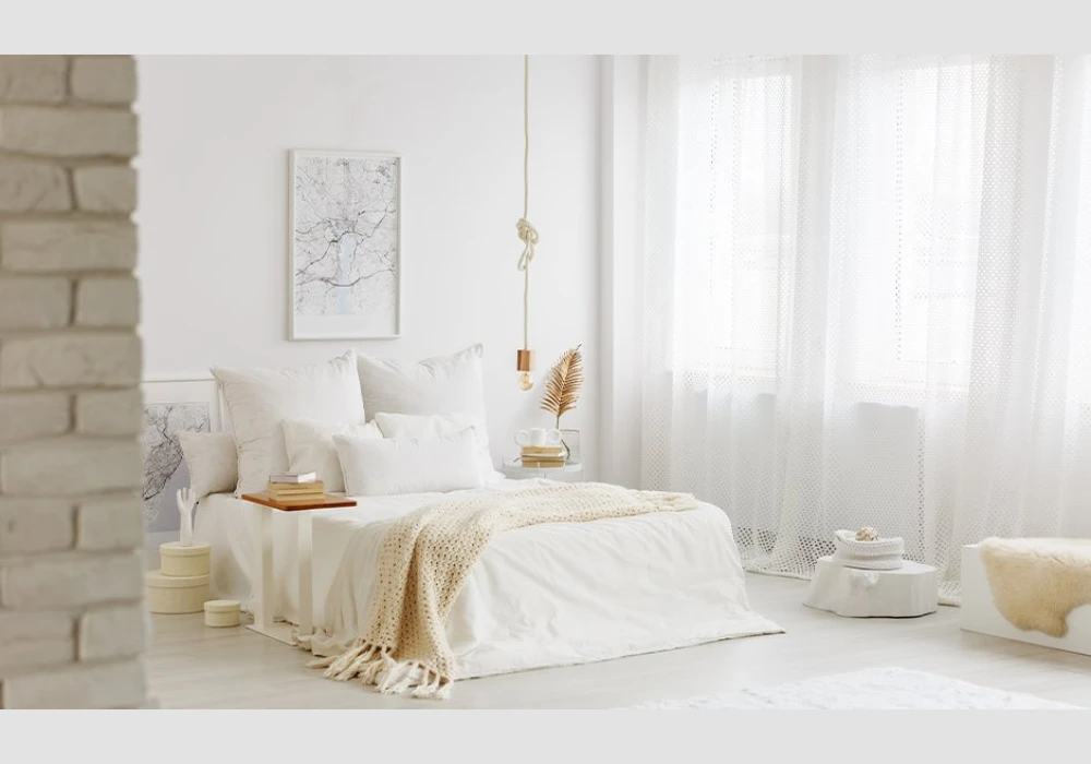 Lightweight Curtains in Summer Bedroom Trends