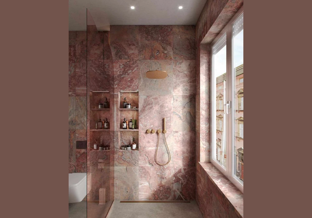 Luxury Pink Marble Bathroom Ideas for Elegant Style