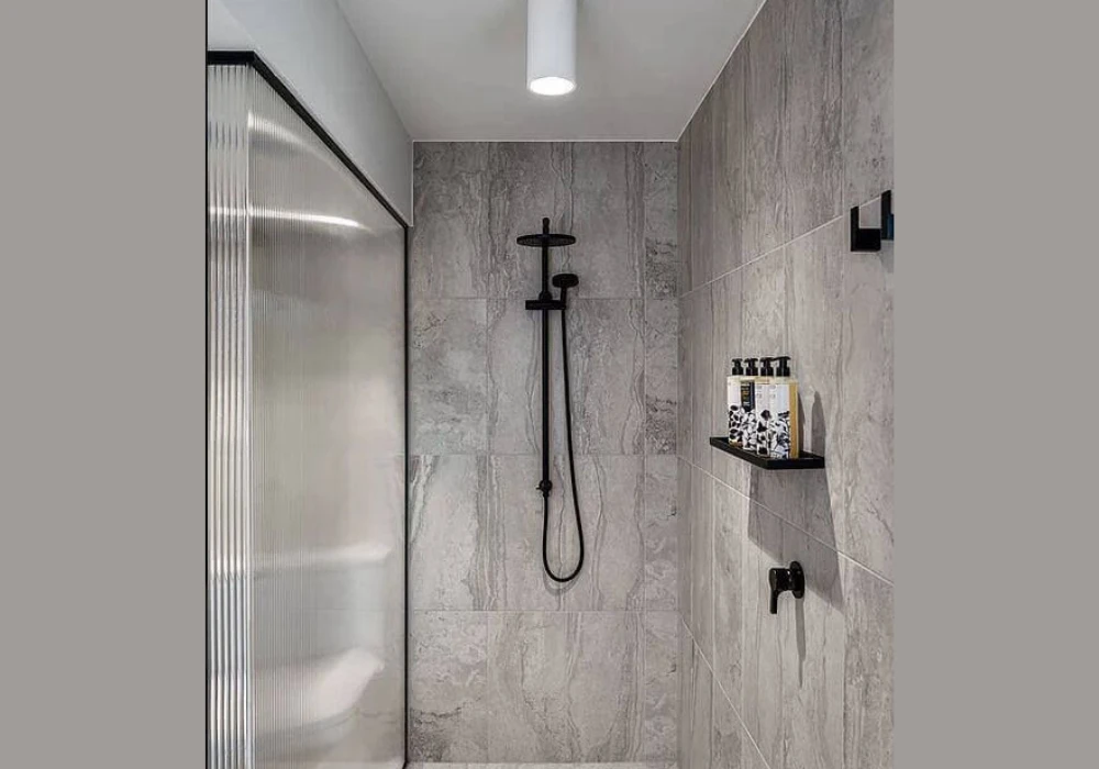 Matte Black Shower Fixtures