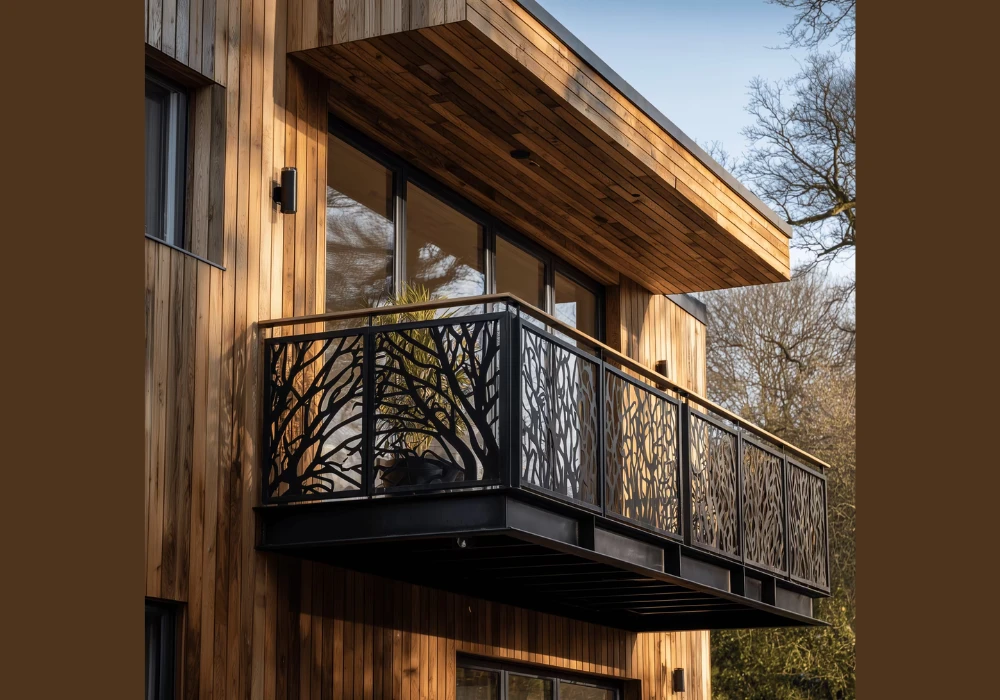 Mesh Balcony Railing Ideas for Safety Focused Design