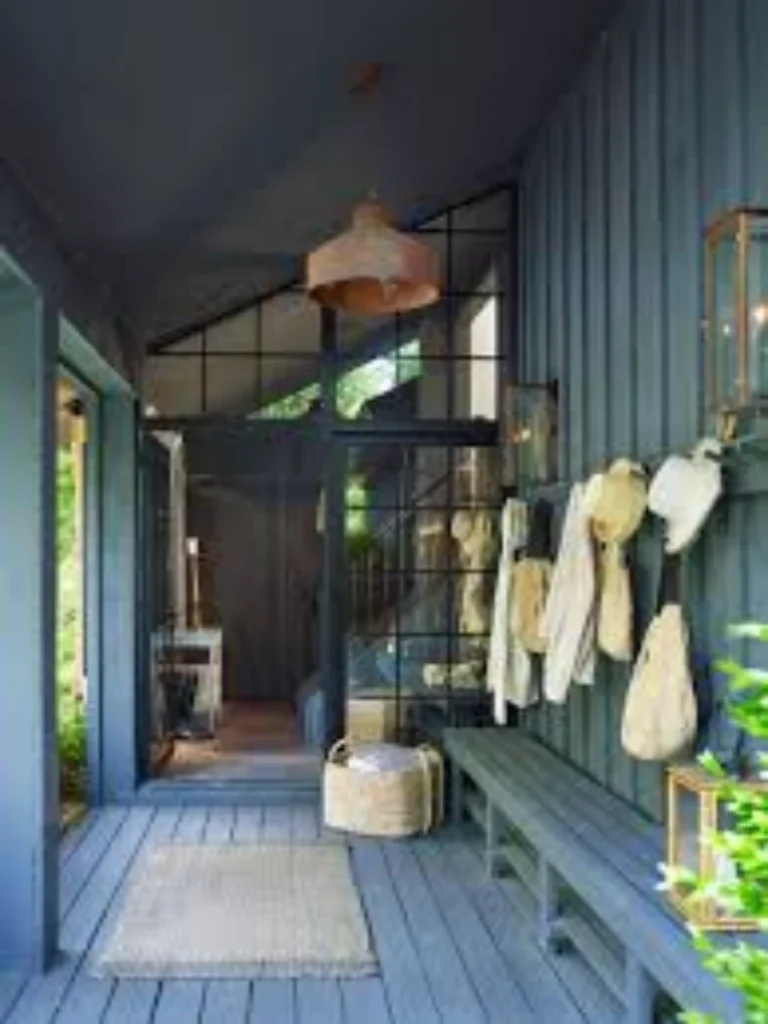 Mid Century Modern Porch Accents