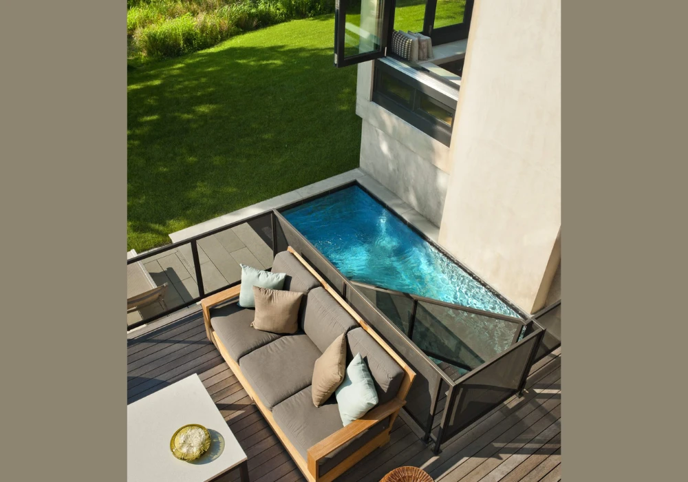 Mini Plunge Pool Concept for Balcony