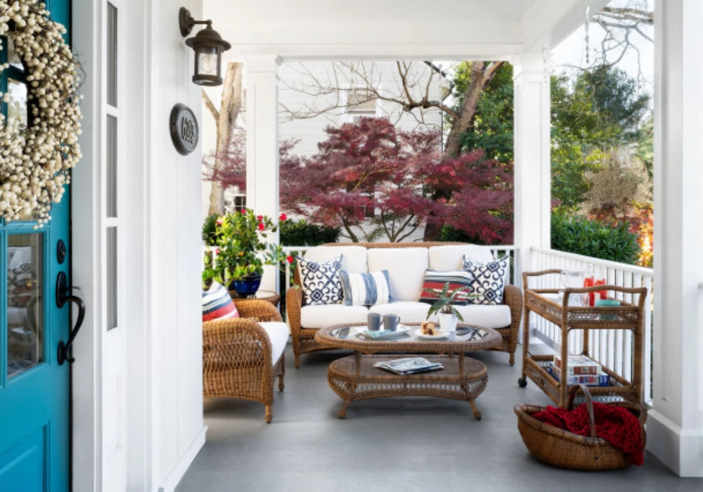 Minimal Porch Storage Ideas for Summer Porch Decor Ideas