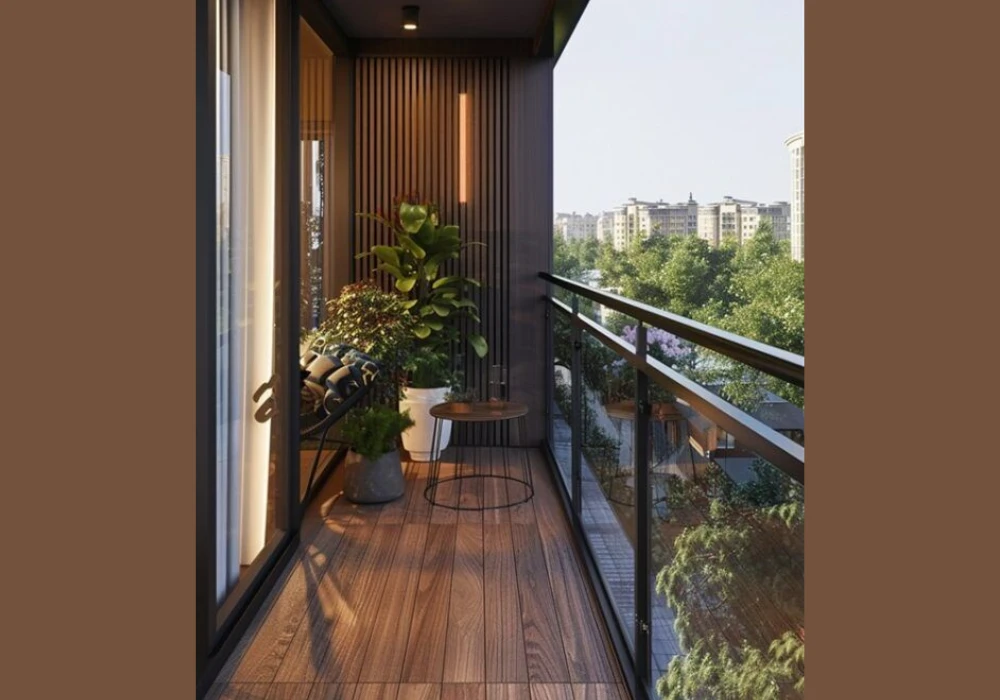 Minimalist Balcony House Design Style