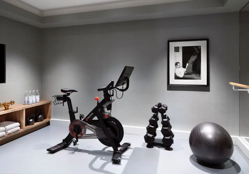 Minimalist Garage Gym Design