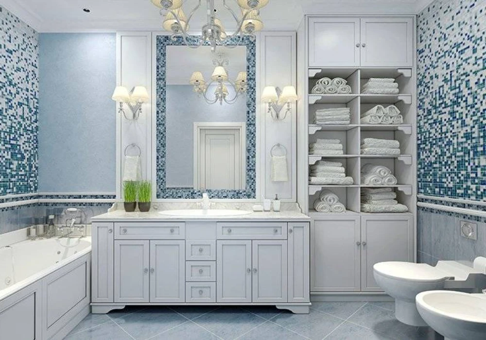 Minimalist Storage Solutions for a Clean Summer Bathroom Look