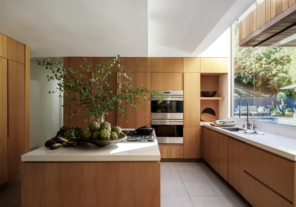Minimalist Wood Kitchen