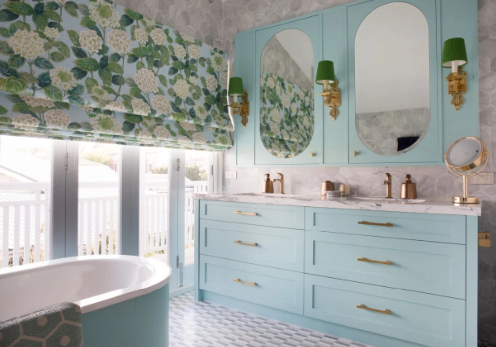 Mint Green and Sky Blue Color Scheme